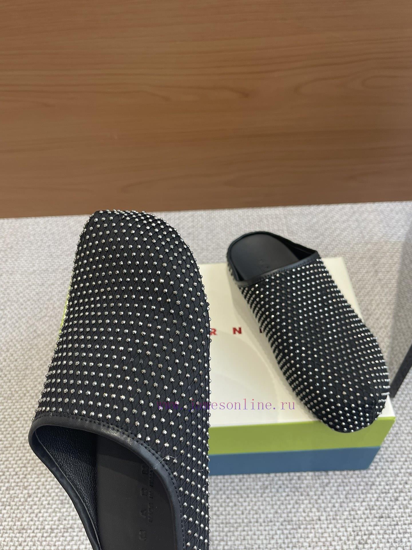 gloves 5.11 | Top Quality Marn * Ss24 New Arrival~Mani Spring/Summer New Products | Mesh Bead Baotou Slippers pozpnz25 | jysk αποθηκευση παπουτσιων - Image 6