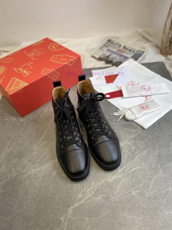 ψηλοτάκουνα πέδιλα μπλε ηλεκτρικ | ️High Top Leather Glossy VersionChristian LTop Tier Customized VersionWhether It's The Last Sha jcvn3aby | plakton με τακουνι