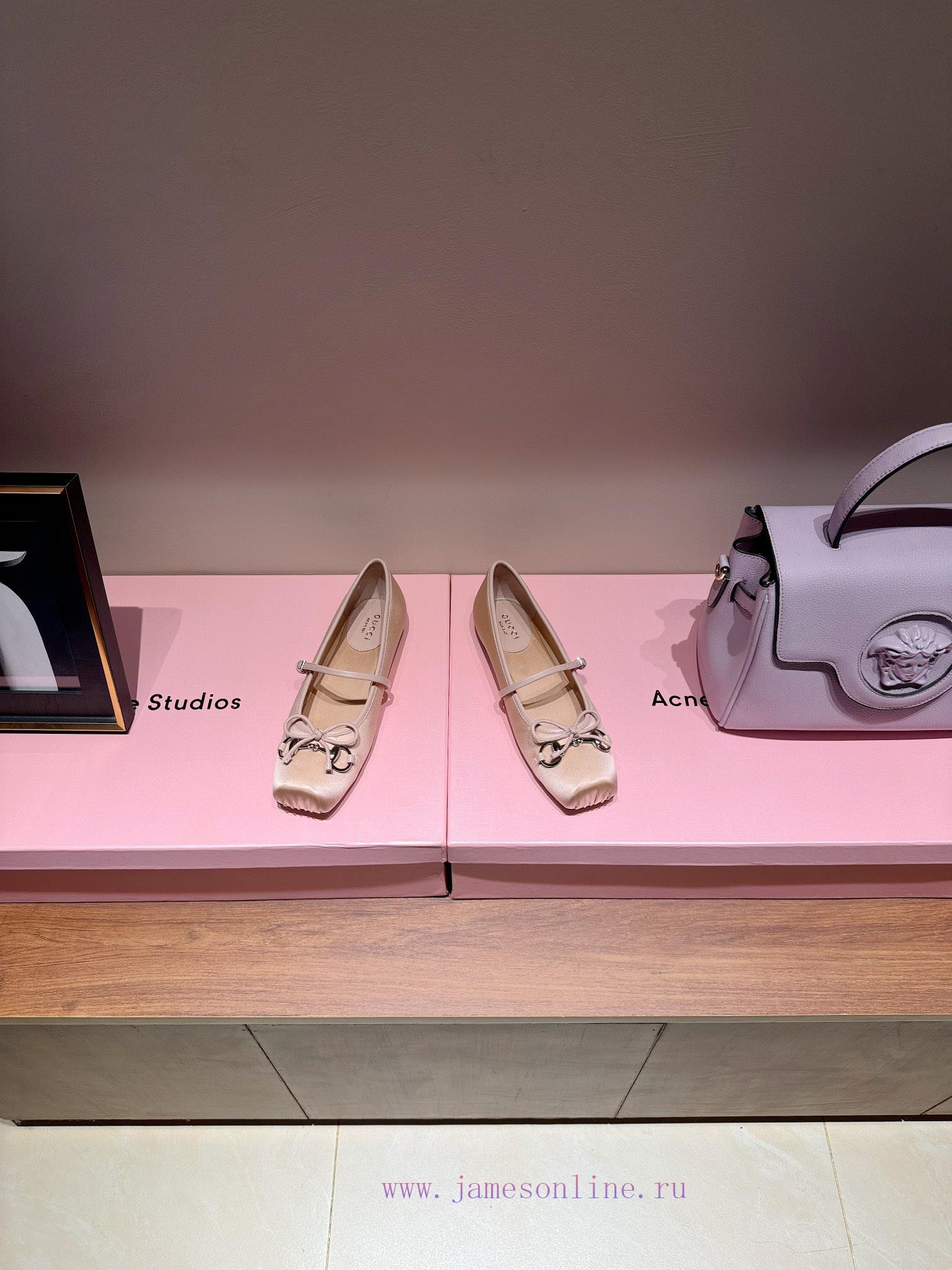 φερυ μποτ βασιλικη φισκαρδο | The MostGUCCI Ballet Shoes 2025 Early Spring Collection Ballet ShoesThis Year Is The Year Of Ba q8g33bo2 | παπουτσια γυναικεια για βαπτιση - Image 4