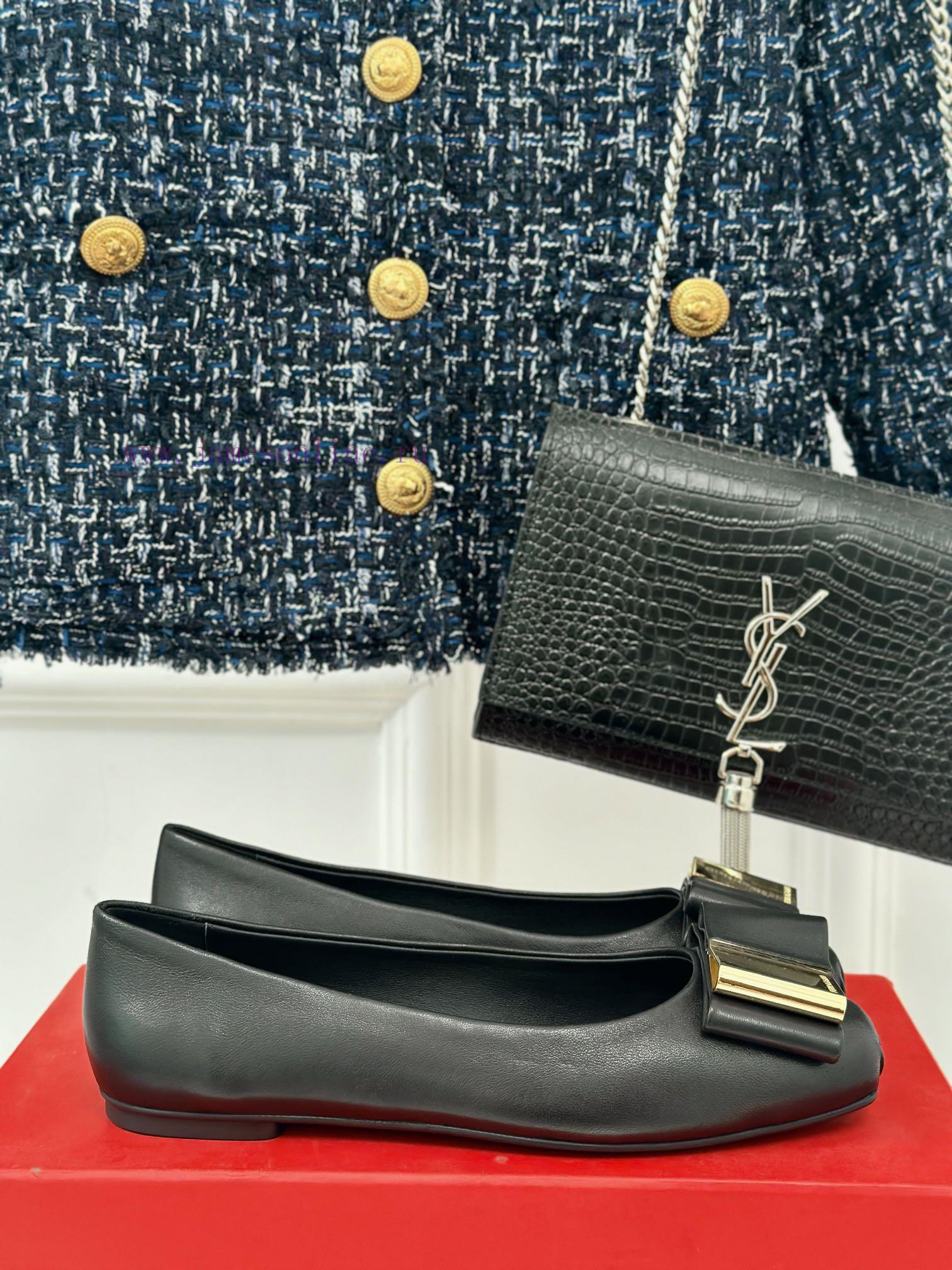 tommy παιδικα παπουτσια | Ferragamo/Ferragamo 24AW Early SpringSquare Headed Butterfly Buckle Shoes Ballet ShoesBallet Sh wbf7lq7t | παπουτσια mckinley