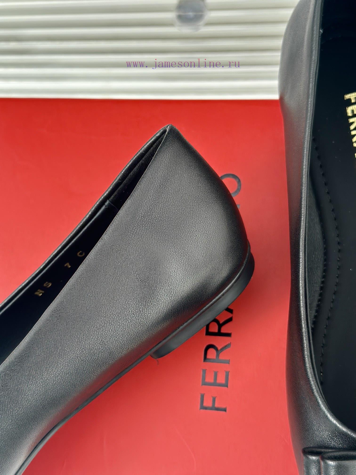 tommy παιδικα παπουτσια | Ferragamo/Ferragamo 24AW Early SpringSquare Headed Butterfly Buckle Shoes Ballet ShoesBallet Sh wbf7lq7t | παπουτσια mckinley - Image 7