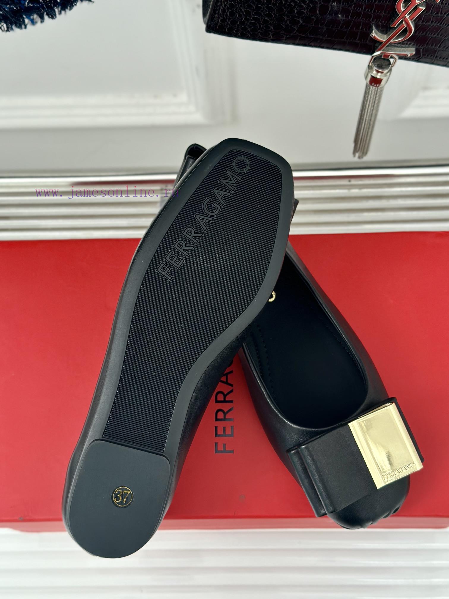 tommy παιδικα παπουτσια | Ferragamo/Ferragamo 24AW Early SpringSquare Headed Butterfly Buckle Shoes Ballet ShoesBallet Sh wbf7lq7t | παπουτσια mckinley - Image 10