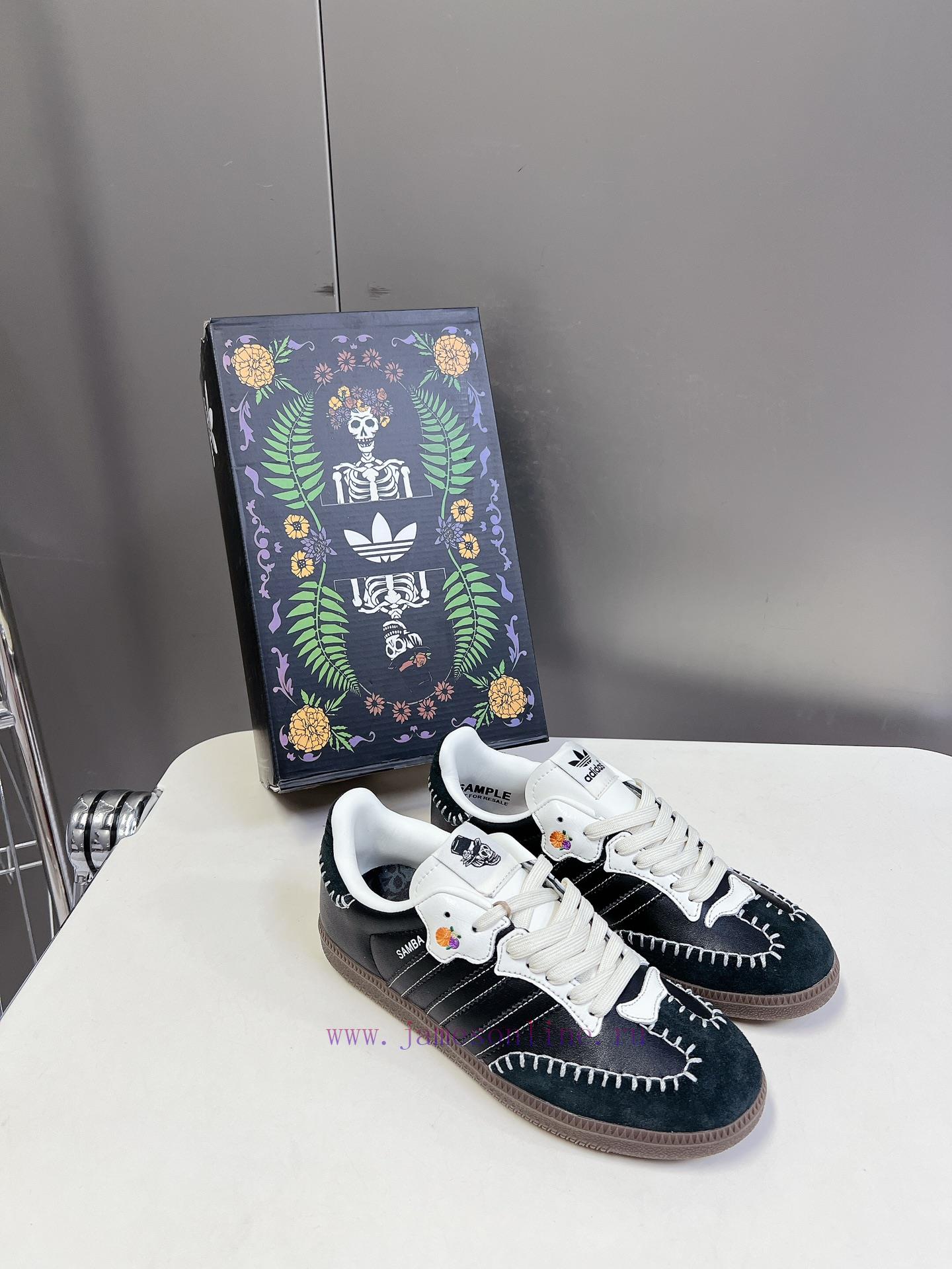 rieker γυναικεια μποτακια | Adidas Originals SAMBA OG "Dia De Los Muertos Pack" 2024 Day Of The Dead Limited Edition Couple opzyyr25 | 42 πανινα παπουτσια - Image 3