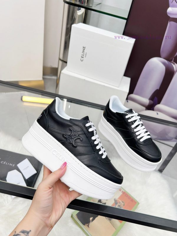 all star μποτακια γυναικεια δερματινα με κροσσια | CELINE 25ss New Thick Sole Bread White Shoes With Thin Sole And Thick Sole+10Hot Launch Of New ka7v56tp | boxer παπουτσια ηρακλειο κρητης