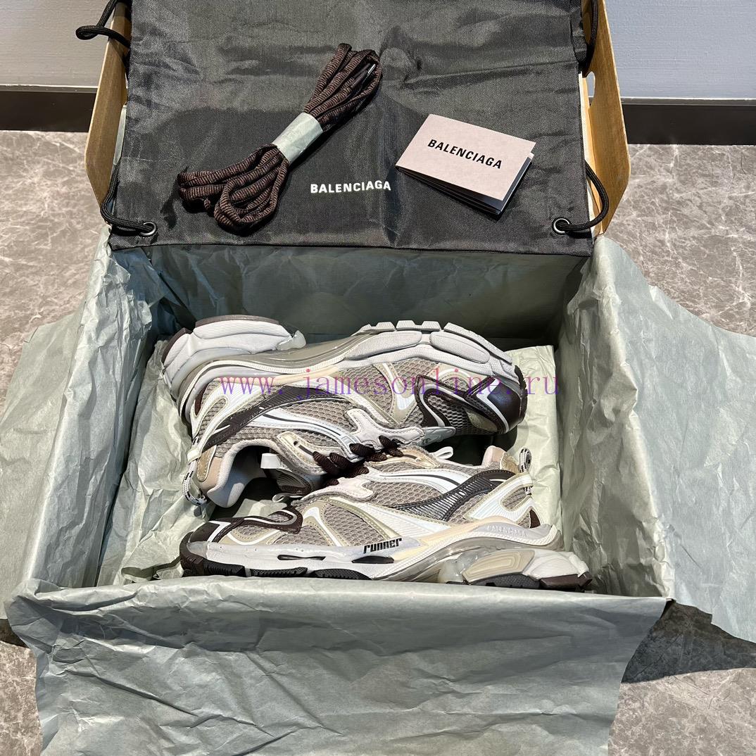 mugato πεδιλα | Top Balenciaga Balenciaga Runner 2.0 Silver Brown Uses High-quality Materials And Finely Crafte 0njpp6iz | ανατομικες τακουνια