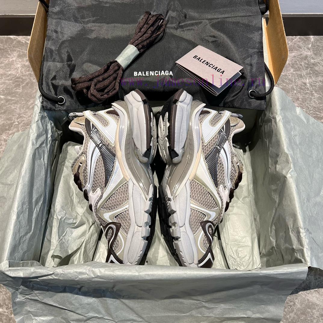 mugato πεδιλα | Top Balenciaga Balenciaga Runner 2.0 Silver Brown Uses High-quality Materials And Finely Crafte 0njpp6iz | ανατομικες τακουνια - Image 8