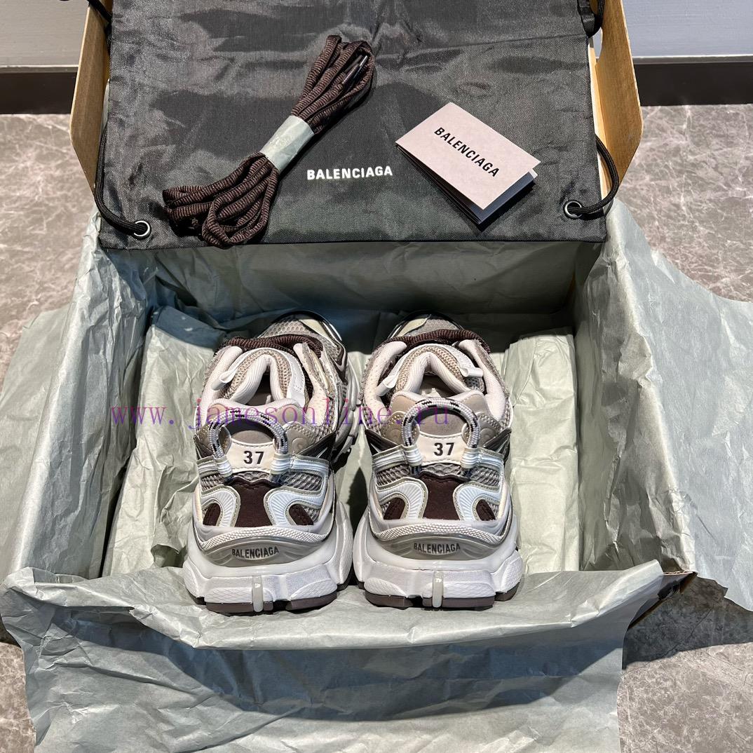 mugato πεδιλα | Top Balenciaga Balenciaga Runner 2.0 Silver Brown Uses High-quality Materials And Finely Crafte 0njpp6iz | ανατομικες τακουνια - Image 9