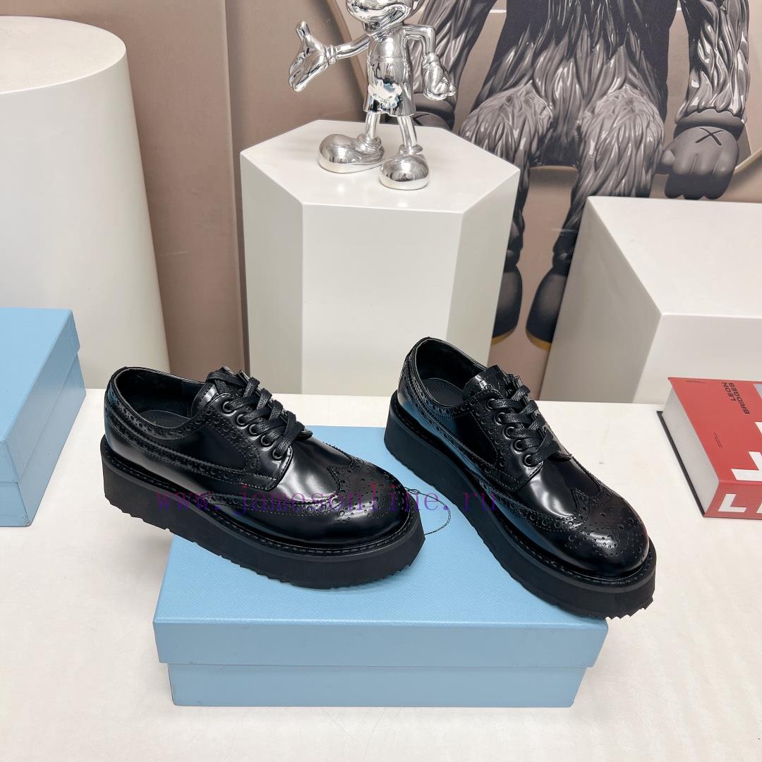 ανδρικα πεδιλα σαγιοναρες | Top TierPRAD-A Prada 2024 Vs Spring/Summer Classic Casual Shoe CollectionSponge Cake Thick Sole 77mx049f | monte napoleone μποτακια - Image 3