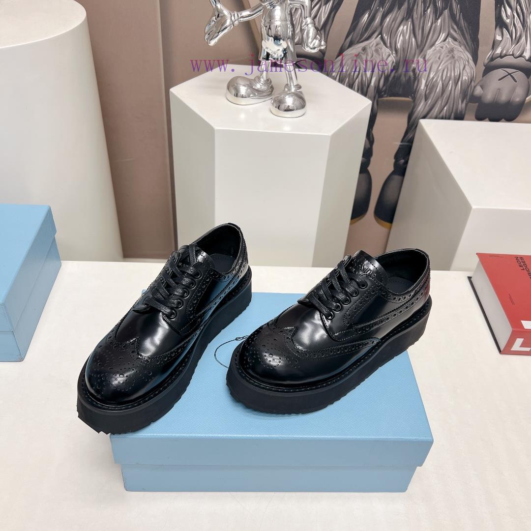 ανδρικα πεδιλα σαγιοναρες | Top TierPRAD-A Prada 2024 Vs Spring/Summer Classic Casual Shoe CollectionSponge Cake Thick Sole 77mx049f | monte napoleone μποτακια - Image 4