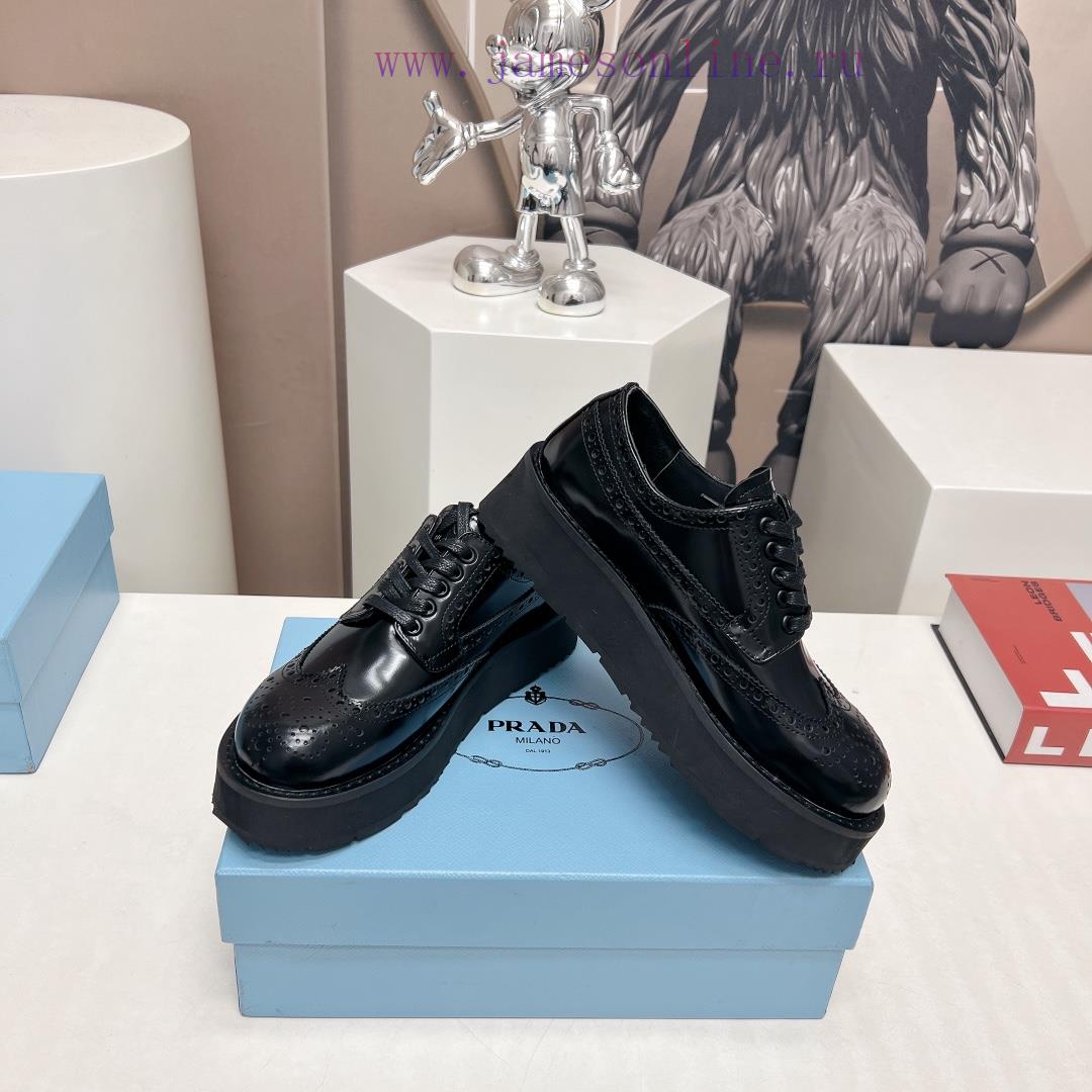 ανδρικα πεδιλα σαγιοναρες | Top TierPRAD-A Prada 2024 Vs Spring/Summer Classic Casual Shoe CollectionSponge Cake Thick Sole 77mx049f | monte napoleone μποτακια - Image 5