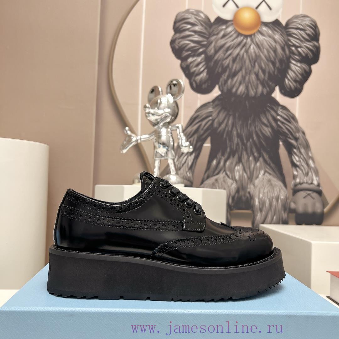ανδρικα πεδιλα σαγιοναρες | Top TierPRAD-A Prada 2024 Vs Spring/Summer Classic Casual Shoe CollectionSponge Cake Thick Sole 77mx049f | monte napoleone μποτακια - Image 6