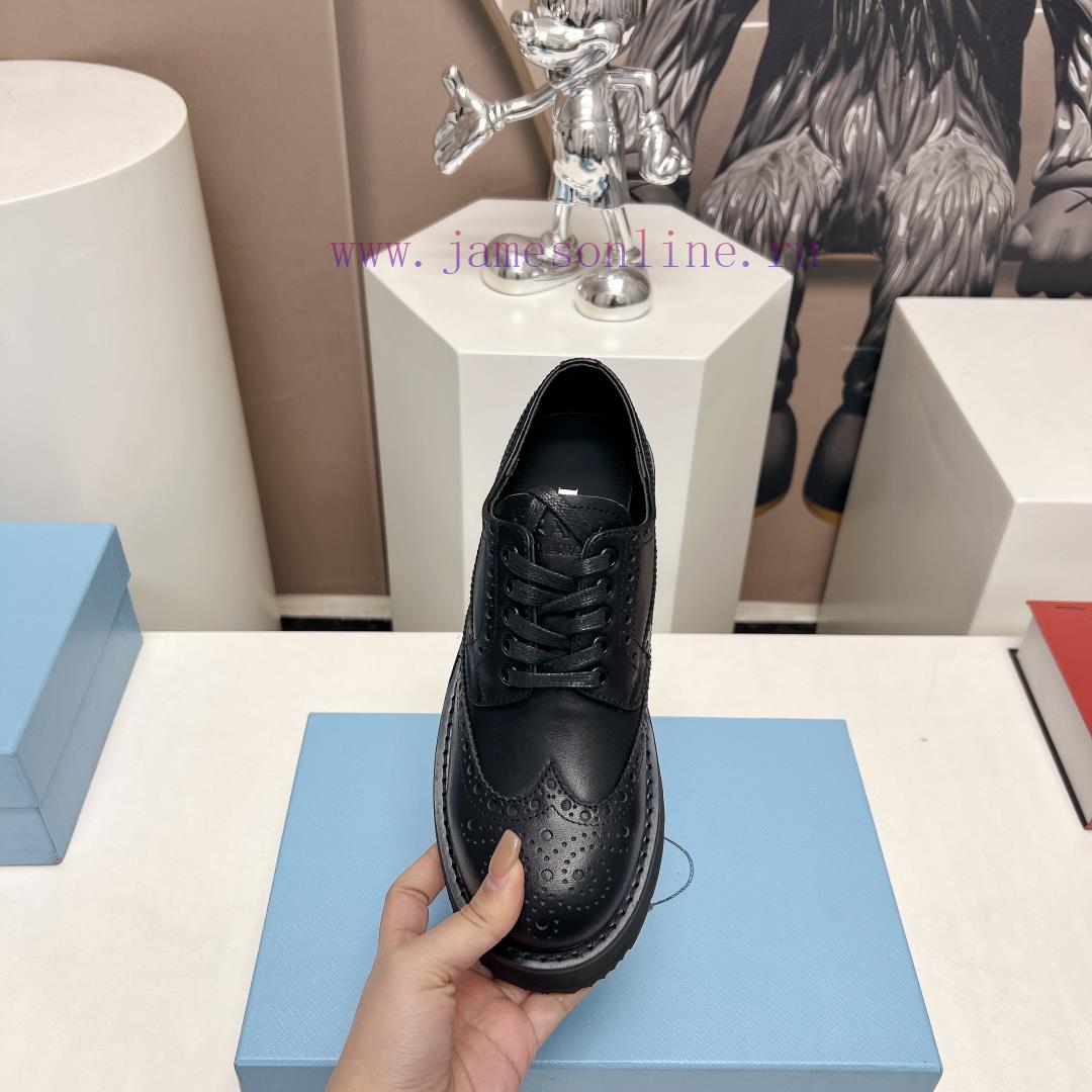 μαυρα πεδιλα πλατφορμεσ σκρουτζ | Top TierPRAD-A Prada 2024 Vs Spring/Summer Classic Casual Shoe CollectionSponge Cake Thick Sole f0u52cfu | nike παπουτσια μαιμου - Image 7