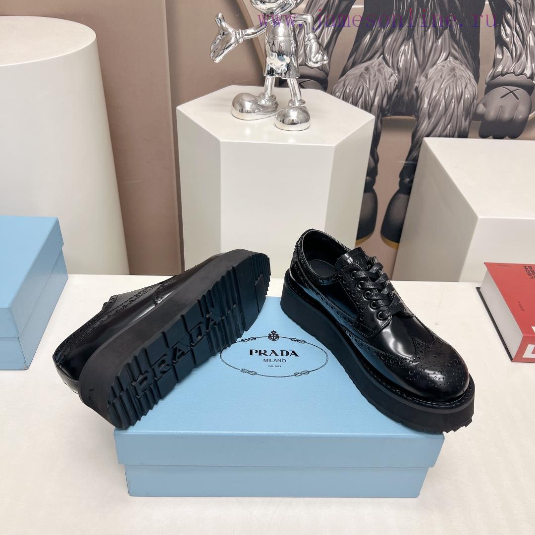ανδρικα πεδιλα σαγιοναρες | Top TierPRAD-A Prada 2024 Vs Spring/Summer Classic Casual Shoe CollectionSponge Cake Thick Sole 77mx049f | monte napoleone μποτακια - Image 10