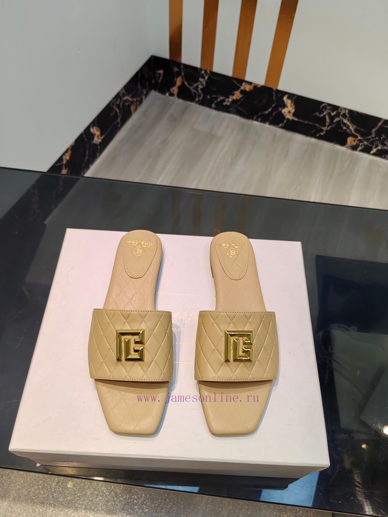 αθλητικα παπουτσια nike με αεροσολα | Out Balmain 2024 Spring/Summer Fashion Flat SlippersBrand Balmain 𝘽𝙖𝙡𝙢𝙖𝙞𝙣 By French Fashion Des z3uvv8qp | παπουτσια αεροσολα γυναικεια - Image 2