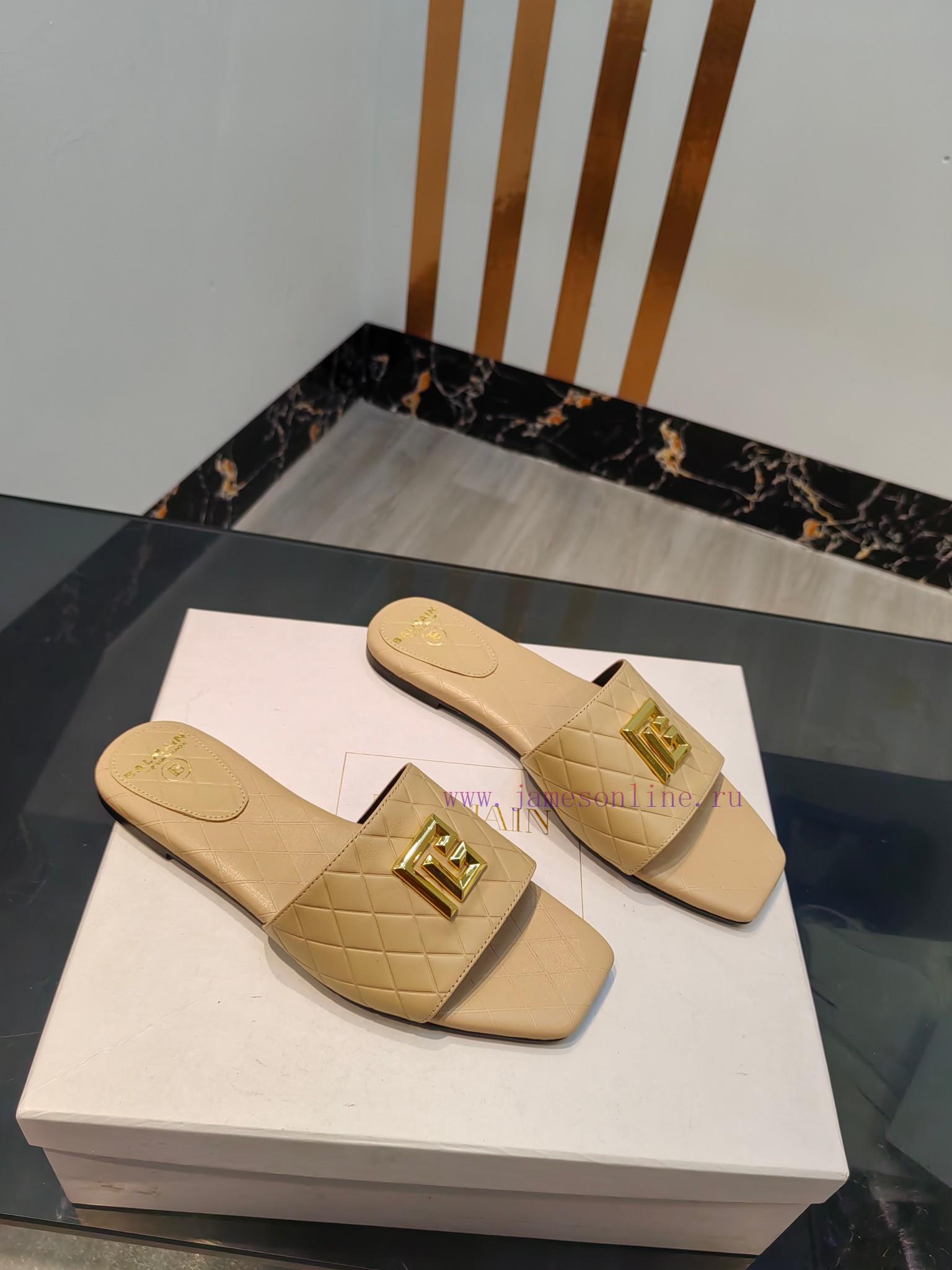 αθλητικα παπουτσια nike με αεροσολα | Out Balmain 2024 Spring/Summer Fashion Flat SlippersBrand Balmain 𝘽𝙖𝙡𝙢𝙖𝙞𝙣 By French Fashion Des z3uvv8qp | παπουτσια αεροσολα γυναικεια - Image 3
