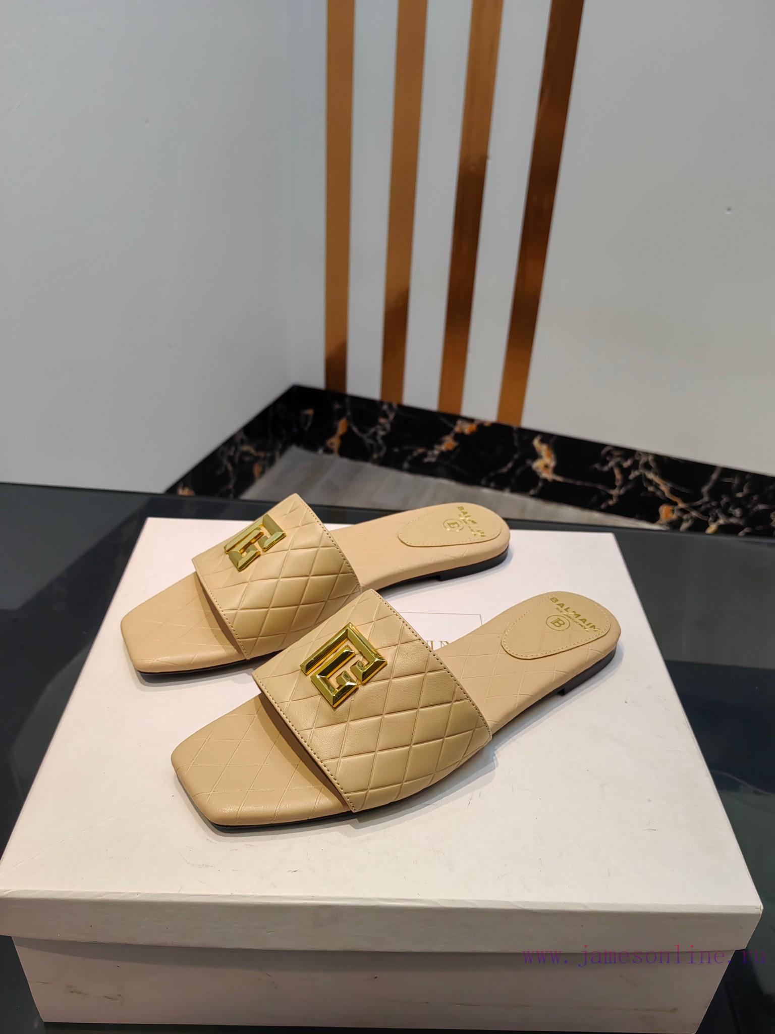 αθλητικα παπουτσια nike με αεροσολα | Out Balmain 2024 Spring/Summer Fashion Flat SlippersBrand Balmain 𝘽𝙖𝙡𝙢𝙖𝙞𝙣 By French Fashion Des z3uvv8qp | παπουτσια αεροσολα γυναικεια - Image 4