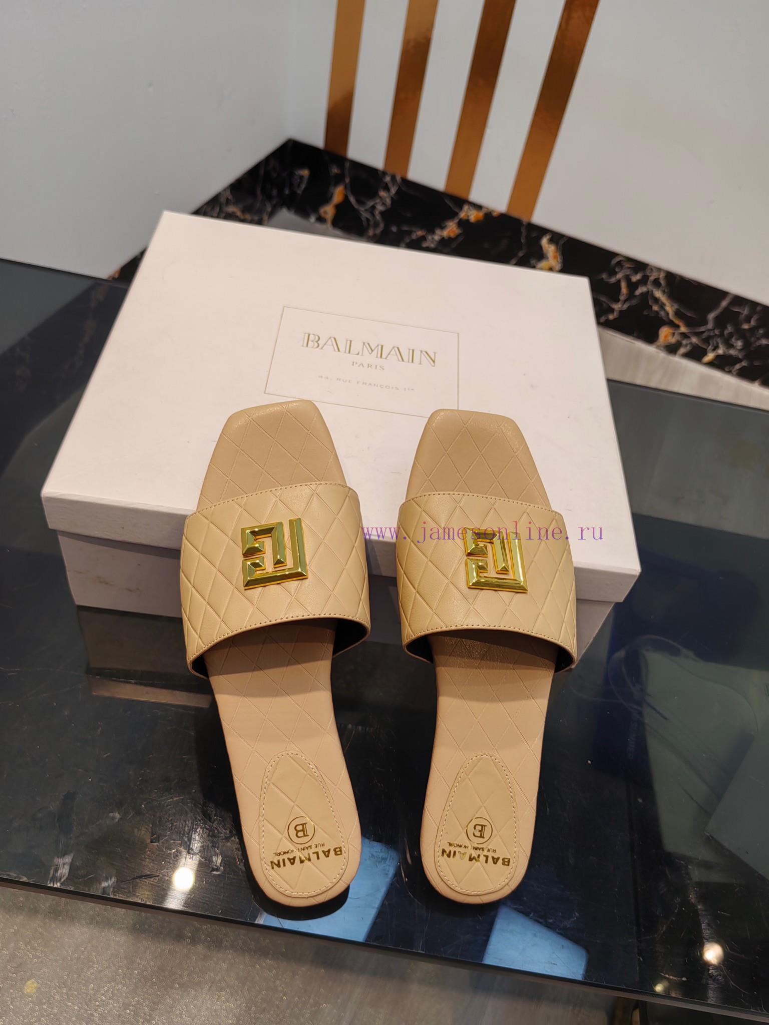 αθλητικα παπουτσια nike με αεροσολα | Out Balmain 2024 Spring/Summer Fashion Flat SlippersBrand Balmain 𝘽𝙖𝙡𝙢𝙖𝙞𝙣 By French Fashion Des z3uvv8qp | παπουτσια αεροσολα γυναικεια - Image 9