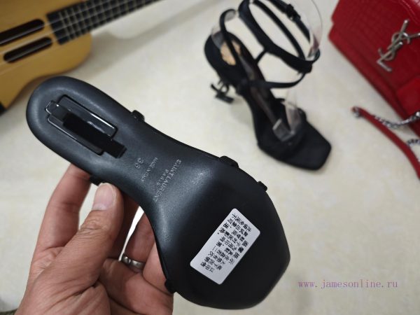 πεδιλα must have2019 | Saint Laurent YSL High-heeled Shoes Synchronized With YSL Decoration In Early Spring 2025 Are C ngf03kit | πέδιλα peep toe